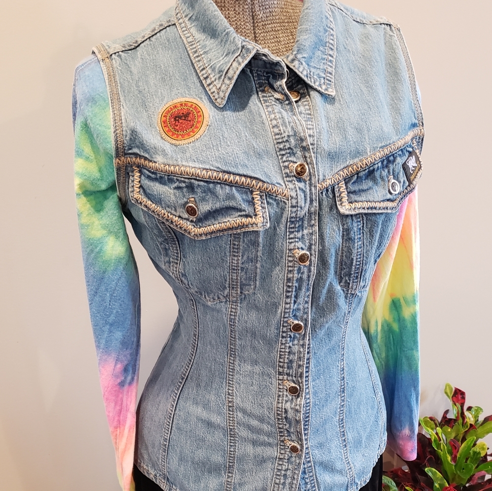 Vintage Parasuco Denim Vest